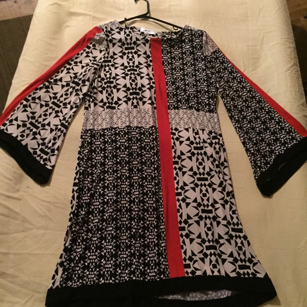 So ho dress 1x gemetric boho holiday 💞🍸🌲